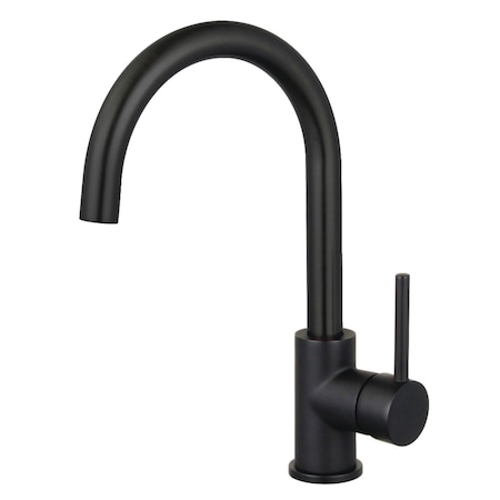 Fauceture LS8230DL Concord Single-Handle Vessel Faucet, Matte Black LS8230DL